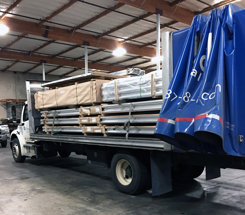 NW Caliber delivery truck